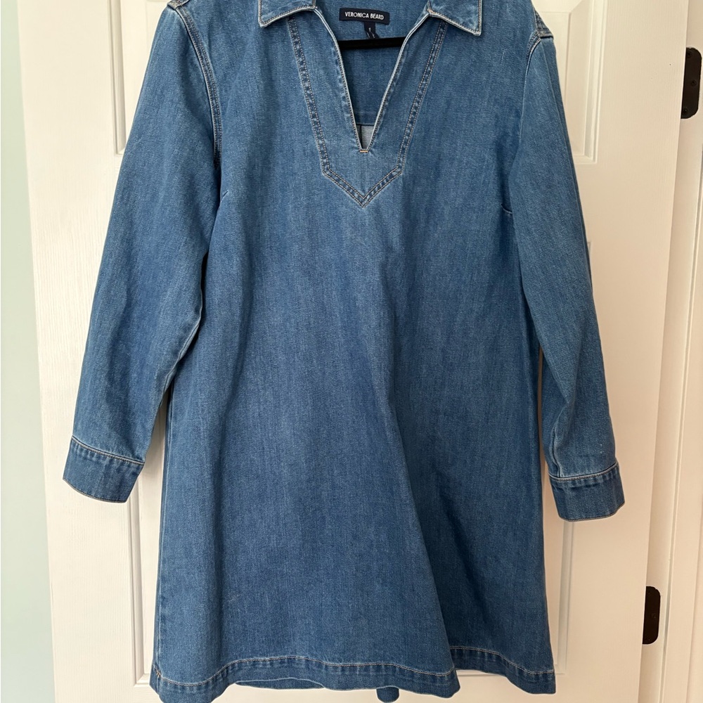 Denim Long Sleeve Dress